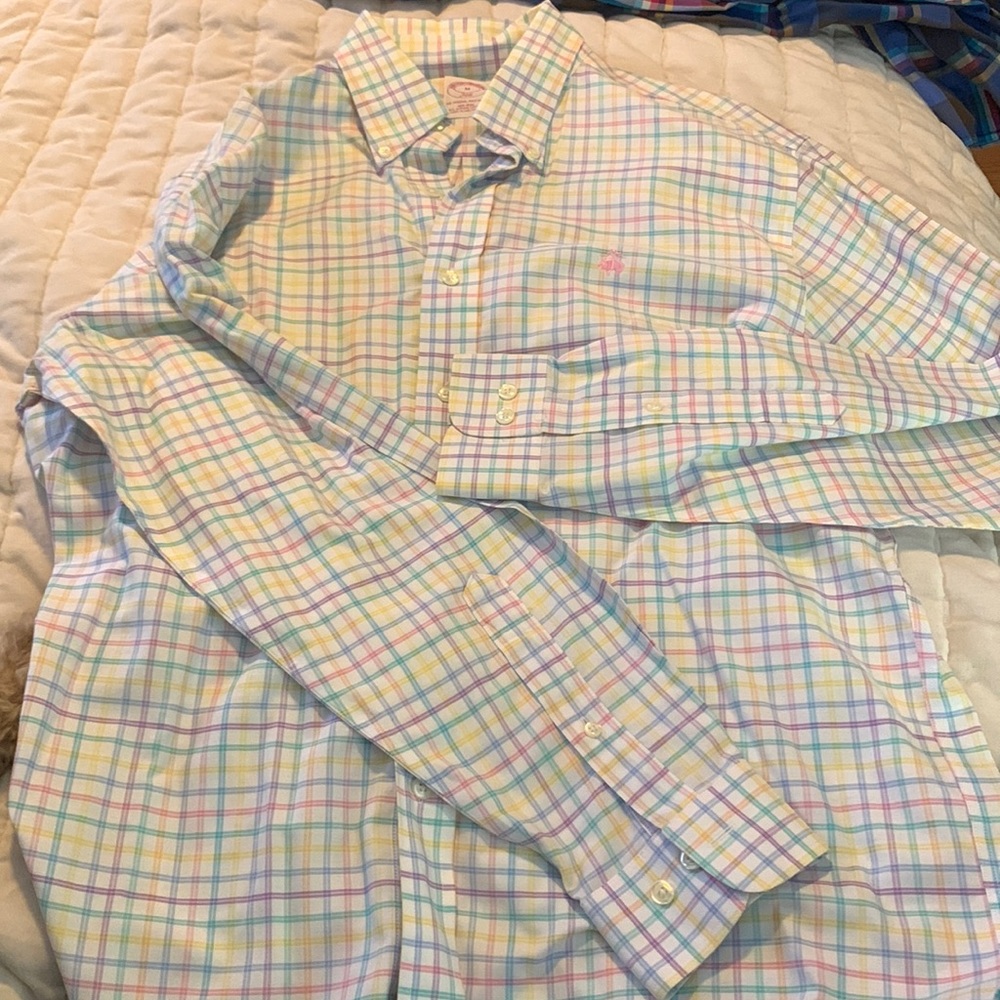 Brooks Brothers Plaid Button Down